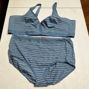 Cacique by Lane Bryant Bra and Panty Set